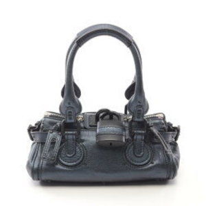 Chloe Paddington handbag leather blue